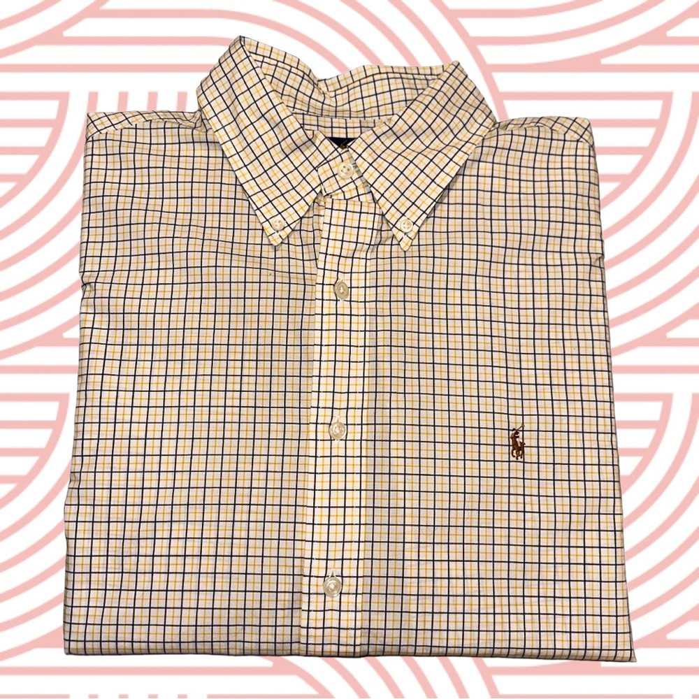 Men’s Polo Ralph Lauren Long Sleeve Button Down Shirt